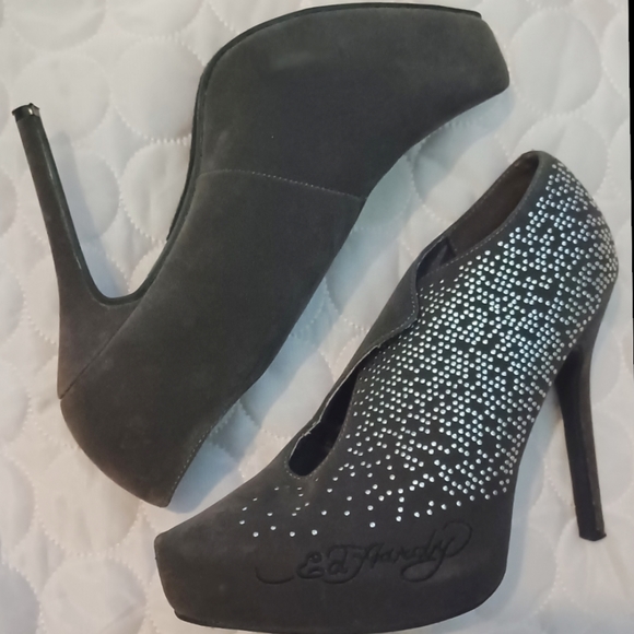 Ed Hardy Platform Heels - Picture 6 of 8